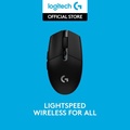 Logitech G305 Lightspeed Mouse Gaming Nirkabel Hitam 12K DPI