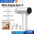 Xiaomi Mijia Massage Gun 3 Mini - Pemijat Otot Elektrik dengan Bateri Lithium 1900mAh, Motor Brushless 2500rpm, Biru/Abu-Abu/Putih