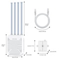 Wavlink AX1800 WL-WN583AX1 WiFi 6 Dual Band Range Extender Router AP Putih