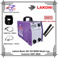 lakoni Basic 201 IXS Mesin Las Inverter MMA