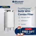 Pembersih Udara Blueair 5410i - Penapis HEPA + Karbon, Saiz 33m², Pengendalian WiFi, Mod Auto & Night
