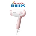 Máy sấy tóc Philips HP8108/00 - Trắng Hồng, 1000W, Có Chế Độ Gió Lạnh, Bảo Vệ Chống Quá Nhiệt