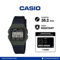 Casio F-91WM-3ADF Jam Tangan Digital Pria Hitam Resin Strap