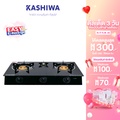 Kashiwa เตาแก๊ส 3 หัว รุ่น X-3600 กระจกนิรภัย ทนความร้อนสูง