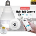 v380 Kamera CCTV Bola Lampu 360 View Wifi Wireless - V380 BOHLAM LAMPU