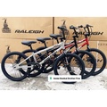 Raleigh Axo BMX 20" - Basikal BMX Hi-Ten Steel untuk Pengembara Muda dan Aktif