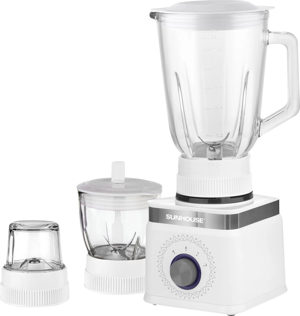 Máy xay sinh tố đa năng Sunhouse SHD5582W - Dung tích 1.5L, màu trắng