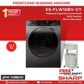 Sharp ES-FLW15BV-GY 15kg Gray Fully Automatic Front Load Washing Machine
