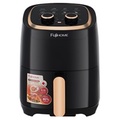 Nồi Chiên Không Dầu Fujihome A4EB 4.5L, Đen/Trắng, Công Suất 1400W