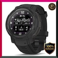 Garmin Instinct Crossover - Jam Tangan Rugged Hybrid Smartwatch 45mm, Solar Charging, Hitam, Biru Granit, Tidal Blue, Grafit