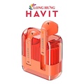 Tai nghe True Wireless Havit TW981 - Trắng, Đen và Cam