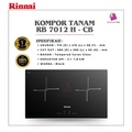 Kompor Listrik Tanam Induksi Rinnai RB-7012H-CB