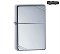 Bật lửa Zippo 260 Vintage High Polished Chrome - Thép không gỉ, chống gió, dung tích 4ml