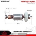 Makita 9553B Mesin Gerinda Tangan 4" - Dust Proof Construction & Rotatable Gear Housing