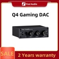 Fosi Audio Q4 DAC และเครื่องขยายเสียงหูฟัง USB Mini Stereo สำหรับเกมมิ่งและใช้งานทั่วไป