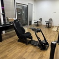 Racing Rig Rangka Simulator GT-SIM.ID LMP2 - Cockpit Gaming Balap Hitam/Merah