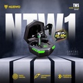 Nubwo NTW1 หูฟังเกมมิ่งไร้สาย Black