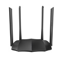 Tenda AC8 เร้าเตอร์ไร้สาย AC1200 ดูอัลแบนด์ กิกะบิท 4 เสาอากาศ 6dBi สีดำ
