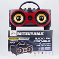 Mitsuyama MS-4020 Speaker Bluetooth Radio FM/AM