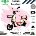 Sepeda Listrik Sunrace Grand Excellent 500W - Hi-Ten Steel Frame, Pedal Assist