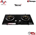 Tecnogas เตาแก๊ส 2 หัวเตา รุ่น TNS HB 207141B ขนาด 71 ซม. สีดำ