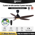 Kipas Siling inovo Wola 60" LED DC Motor Remote Control 5 Blade