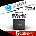 Crucial X10 Pro 1TB/2TB/4TB SSD Luar Pantas