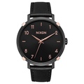 Nixon Arrow Jam Tangan Stainless Steel 42mm Hitam/Perak - Diving Watch