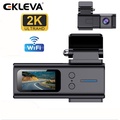 Ekleva 2K Dash Cam - Kamera Perekodan Video 3.0 Inci dengan Sensor Sony IMX335 dan Penjimatan Tenaga Super Kapasitor