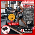 Columbus Fitness S900 Treadmill - Mesin Berjalan Profesional 15 Tahap Incline Otomatis
