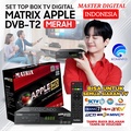 Matrix Apple DVB-T2 HD STB Merah - Set Top Box TV Digital