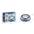 Jallen Gabor A8 Robot Vacuum Cleaner - Gold Silver, 25cm x 25cm x 6cm, 120m² Coverage Area