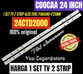 COOCAA 24CTD2000 LED TV 24 Inci - Monitor Dengan Kualitas Tampilan Terbaik