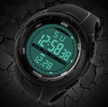 Jam Tangan Skmei 1025 Military Watch PC Case 50M Water Resistant EL Light