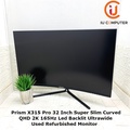 PRISM+ X315 PRO 31.5" Monitor Gaming Melengkung QHD