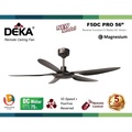 Kipas Angin DEKA F5DC PRO MG 16 Inci Putih - Kipas Siling dengan Pengawal Jarak Jauh dan Penapis Debu