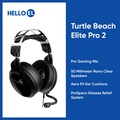 Turtle Beach Elite Pro 2 Headset Gaming Over-ear dengan Kabel Detachable dan Kontroler Audio