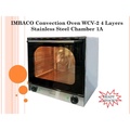 Imbaco WCV-2 Oven Elektrik Konveksi 62L, 4 Lapisan, Bahan Stainless Steel SUS304
