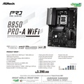 ASRock B850 Pro-A WiFi Motherboard AMD AM5 DDR5