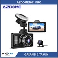 AZDOME M01 Pro Dash Cam 3 Inci 2.5D IPS 1080P Super Night Vision 64GB MicroSD U3 Class 10