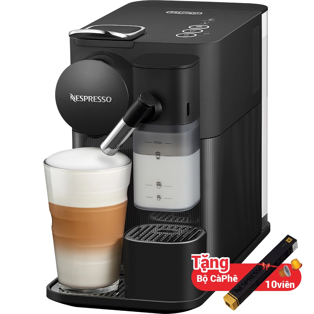 Máy Pha Cà Phê Viên Nén Nespresso Lattissima One Trắng - EN510.W, 1.3L, 4.3kg