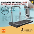 Xiaomi Kingsmith R1 Pro: Treadmill Dilipat Perak/Hitam 120cm x 44cm, 110kg, 2HP Brushless Motor, 0.5-10km/h, Double-Fold