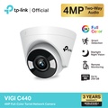 TP-Link VIGI C440 กล้องวงจรปิด IP 4MP Full-Color Turret Network Camera