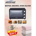 Mistral MO23RCL Ketuhar Elektrik 23L, Stainless Steel Heating Elements, Single Glass Door