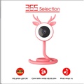 Camera Trông Trẻ 365 Selection PB1 - Độ Phân Giải 2K, Phát Hiện Tiếng Khóc, Cảm Biến Nhiệt Độ Độ Ẩm, Hồng