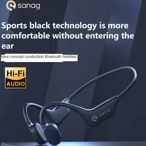 Tai nghe Bluetooth dẫn truyền xương Sanag A5S - IP67, 120mAh, Hiệu ứng âm thanh HIFI