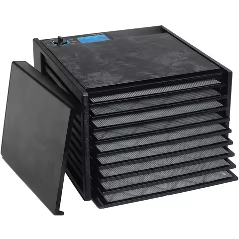 Máy sấy thực phẩm DEHYDRATOR 400W - 6 khay inox, màu bạc, công suất 400W