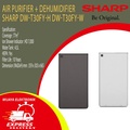 Sharp DW-T30FY - Dehumidifier + Air Purifier, 77 m², Charcoal Gray