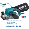 Máy Chà Nhám Băng Makita M9400B - 940W, Kích thước 100mm x 610mm, Túi chứa bụi