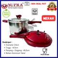 Presto Supra 8 Liter - Panci Presto Stainless Steel Kapasitas Besar